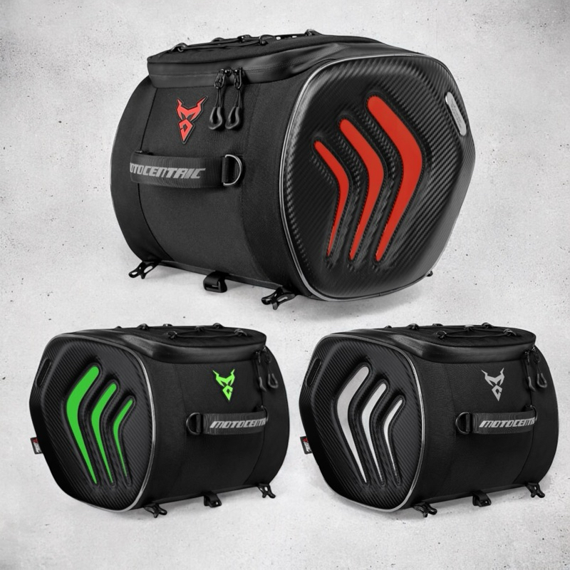 Motocentric Tail Bag Multifunction Motorcycle Back Seat Bag Racing ...