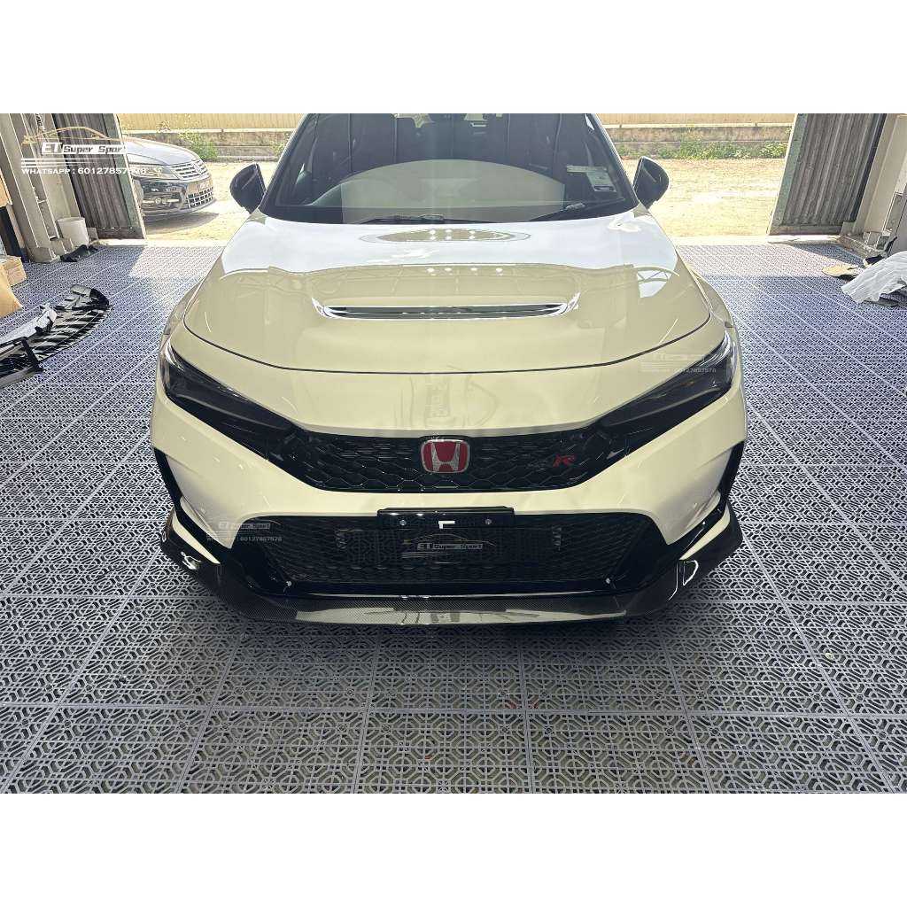 Honda FL5 Type R VR Front Lip Carbon H1114 | Shopee Malaysia