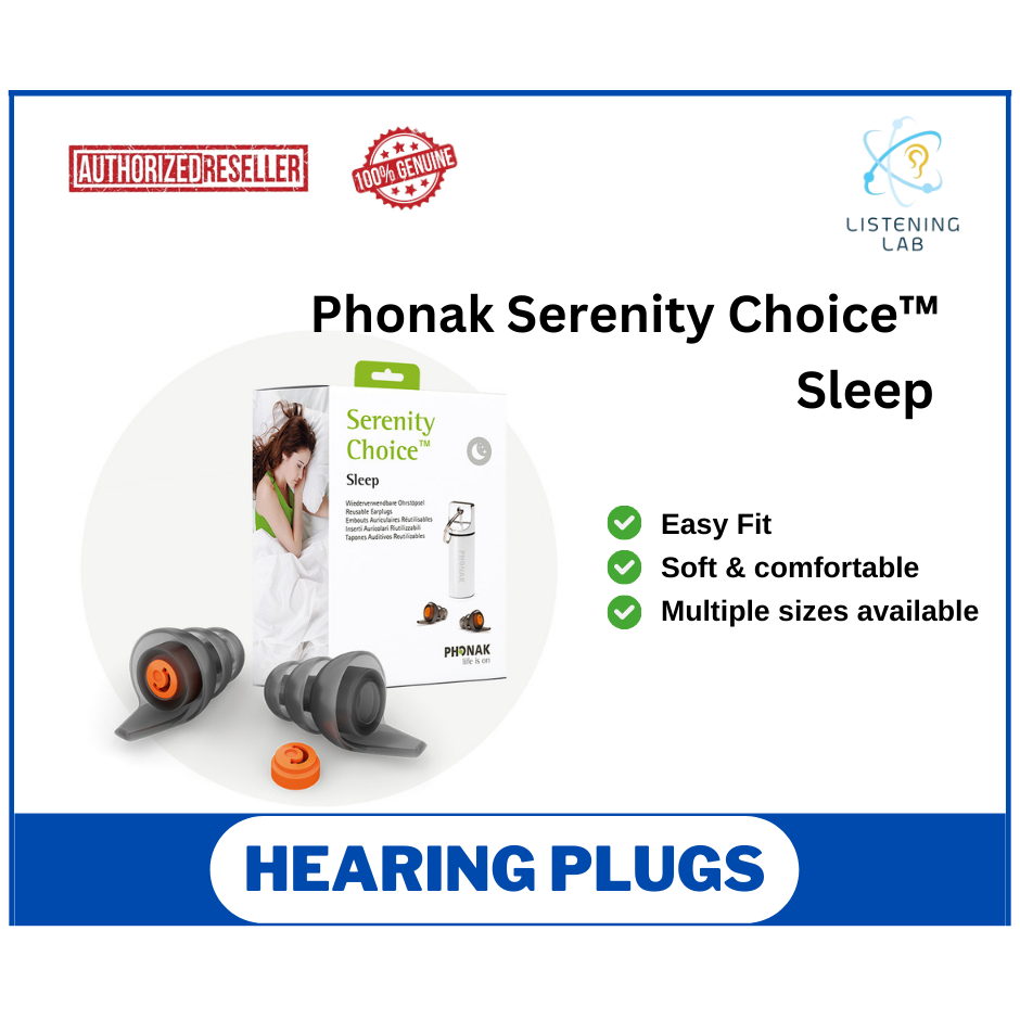 Phonak Serenity Choice™ Sleep Hearing Plugs | Shopee Malaysia
