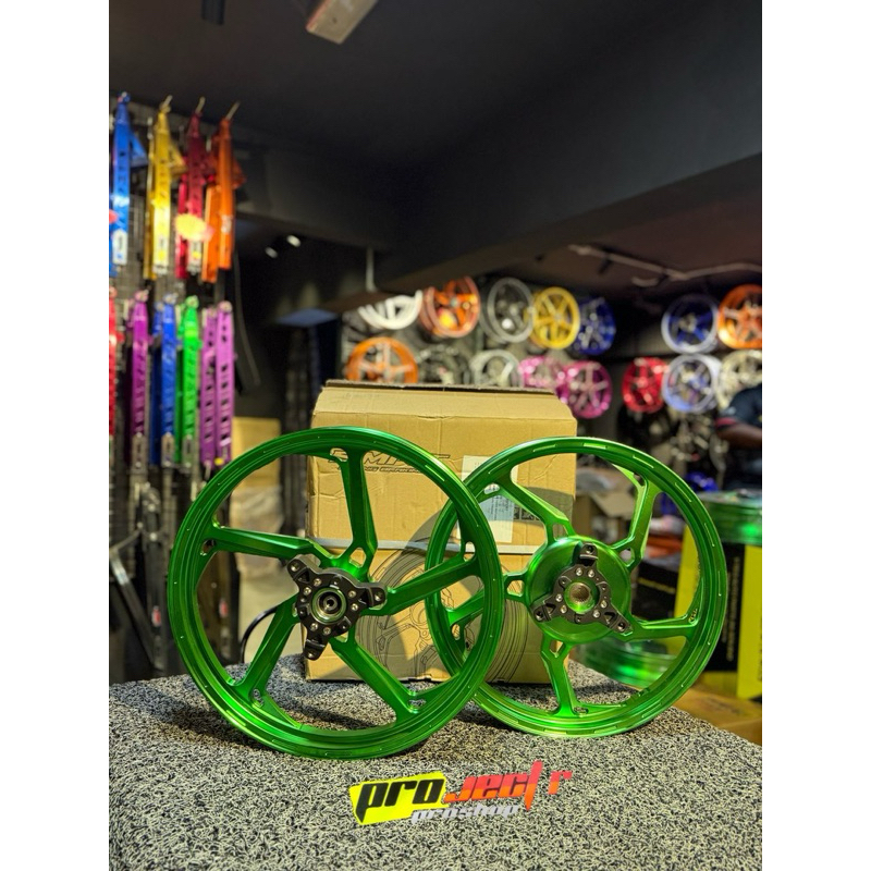 SPORT RIM SMRT RACING FORGED ALLOY FRONT REAR SIAP BEARING PNP | Shopee ...