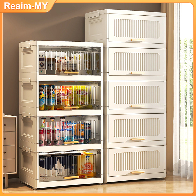 Cabinet Drawer Flip Top Storage Box Wardrobe For Clothes Home Organizer ...