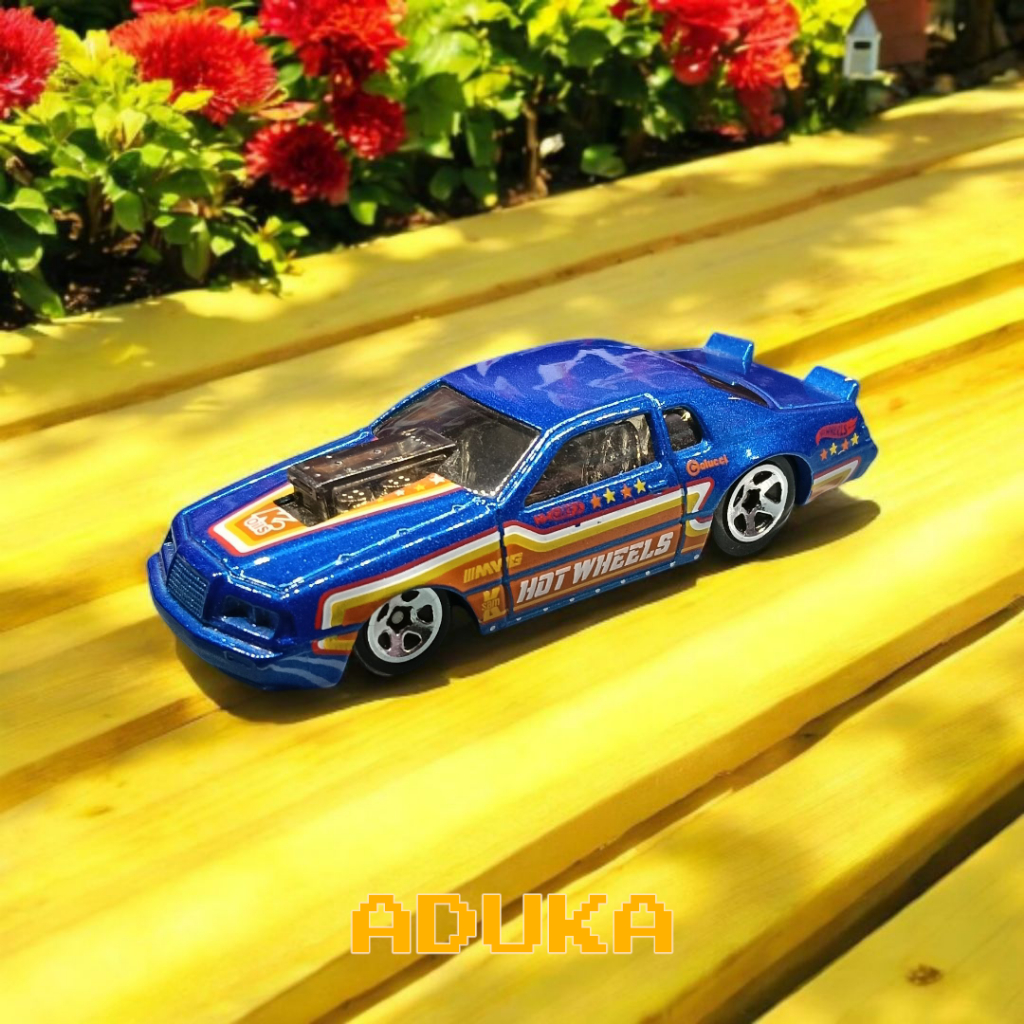 Hot Wheels 86 Ford Thunderbird PRO Stock – Die-Cast Modellauto 1:64, Länge 7cm