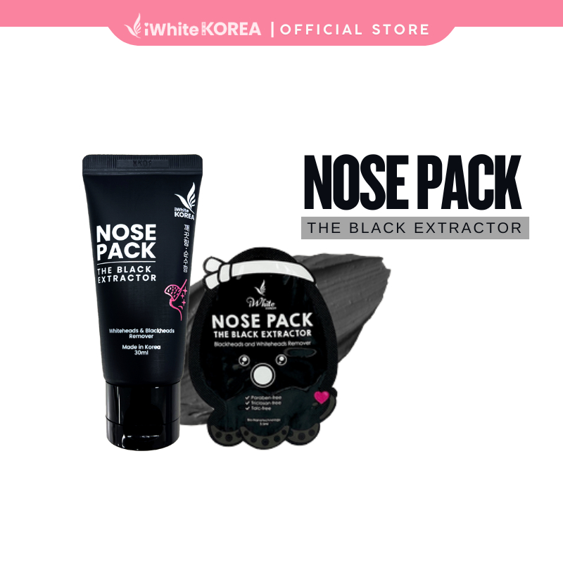 iWhite Korea Nose Pack - Blackheads & Whiteheads Remover 3.5ml/30ml ...