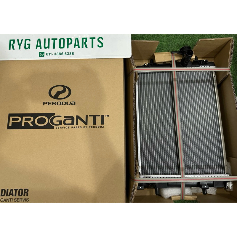 ORIGINAL PERODUA BEZZA / AXIA 1.0 2014 RADIATOR AUTO/MANUAL 16400-BZ480 ...
