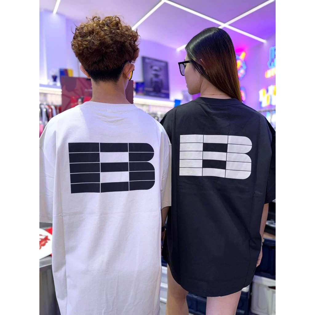 BONELESS FRONT BACK B LOGO TEE COLLECTION | Shopee Malaysia