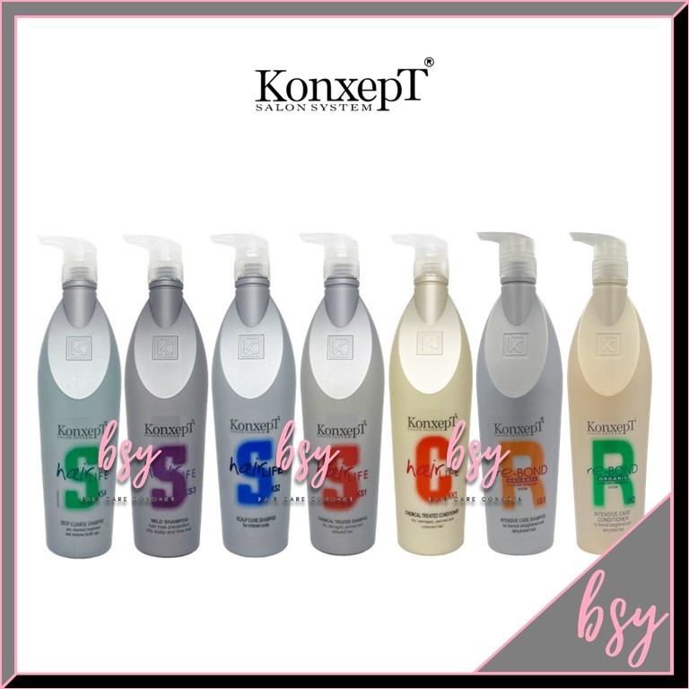 Konxept Hair Life Chemical Treated / Scalp Care / Mild / Deep Clease ...
