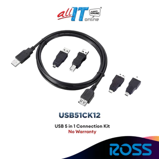 Ross USB 5 in 1 Connection Kit 1.8 Meter (USB51CK12-RO)