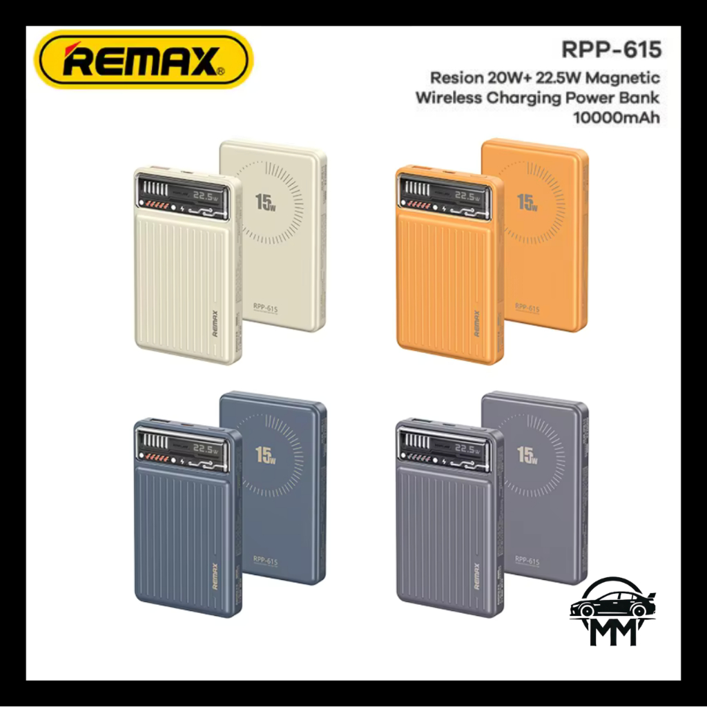 Remax RPP-615 10000mAh Powerbank Magnetic Wireless Pawer Bank Remax ...