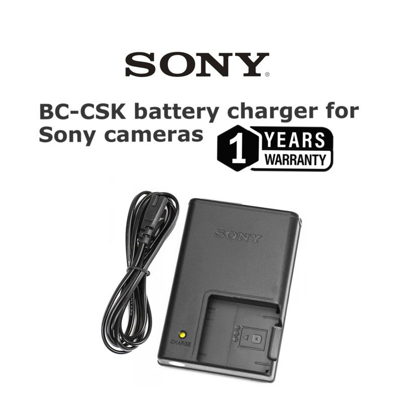 SONY BC-CSK CHARGER FOR NP-BK1 BATTERY BCCSK NPBK1 (1 YEARS WARRANTY ...