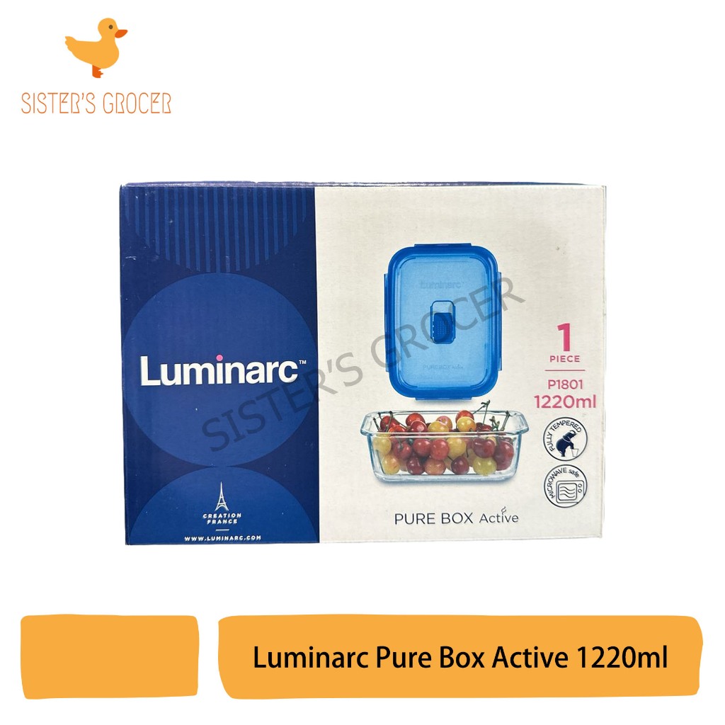 Luminarc Pure Box Active 1220ml (Blue) | Shopee Malaysia