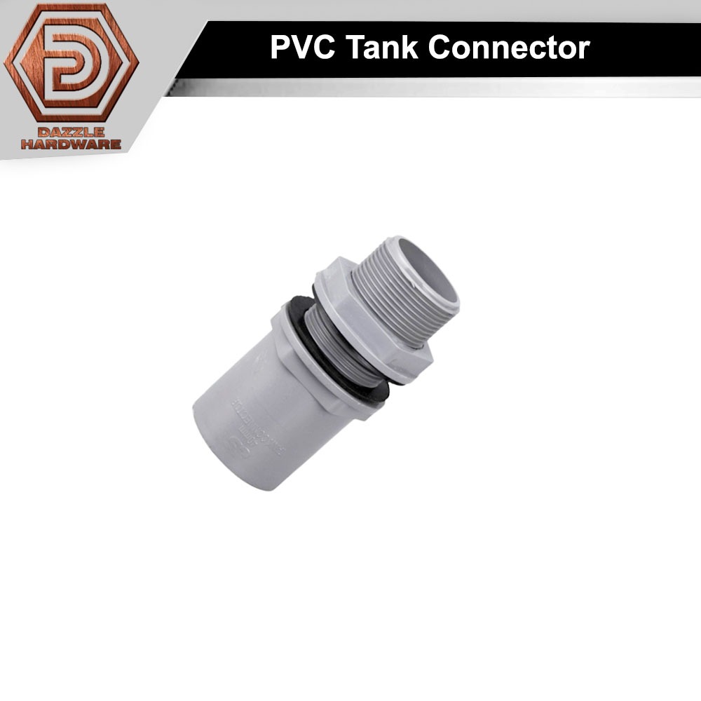 PVC tank connector pvc water tank connector penyambung tangki pvc ...