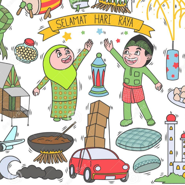 Customize Kad Digital Raya Aidilfitri Budak, Kids Ecard | Shopee Malaysia