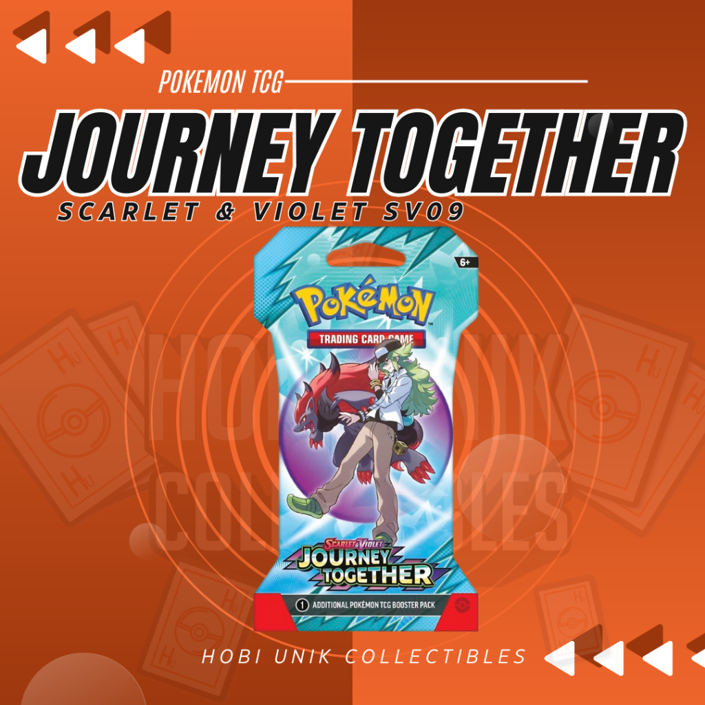 (Live Rip)[SV09] Pokemon TCG : Journey Together Sleeved | Shopee Malaysia