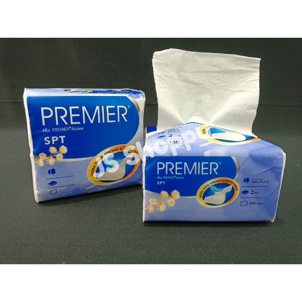 Premier Pop Up Tissue (100's x 2 ply) / Tissue Kecil / Tisu Kafe ...