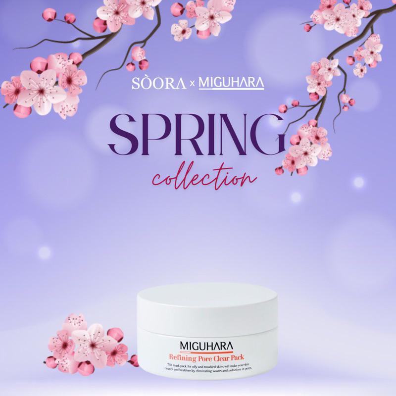 MIGUHARA Refining Pore Clear Pack 150g | Shopee Malaysia