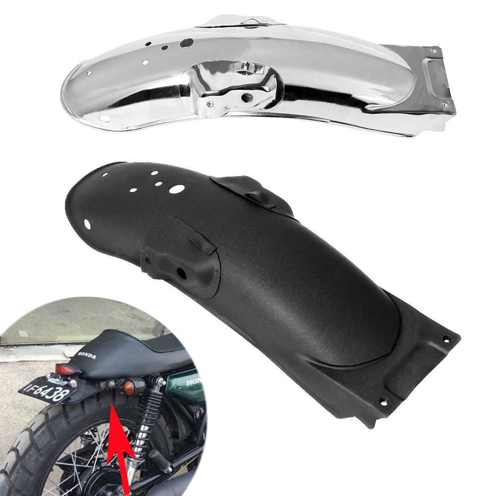 Motorcycle Universal Cafe Racer Iron Rear Front Fender Mudguard Cover ...