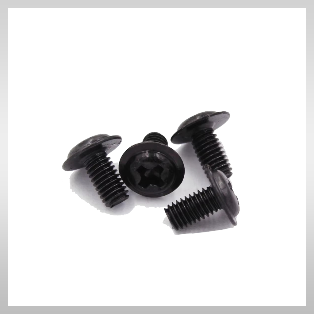 (10pcs) Screws M3 PC Computer Motherboard Mainboard Black Washer Screw ...