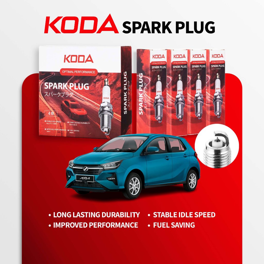 KODA Iridium Spark Plug Perodua Axia D74A A300 1.0 1KR-VE 2023-Present ...