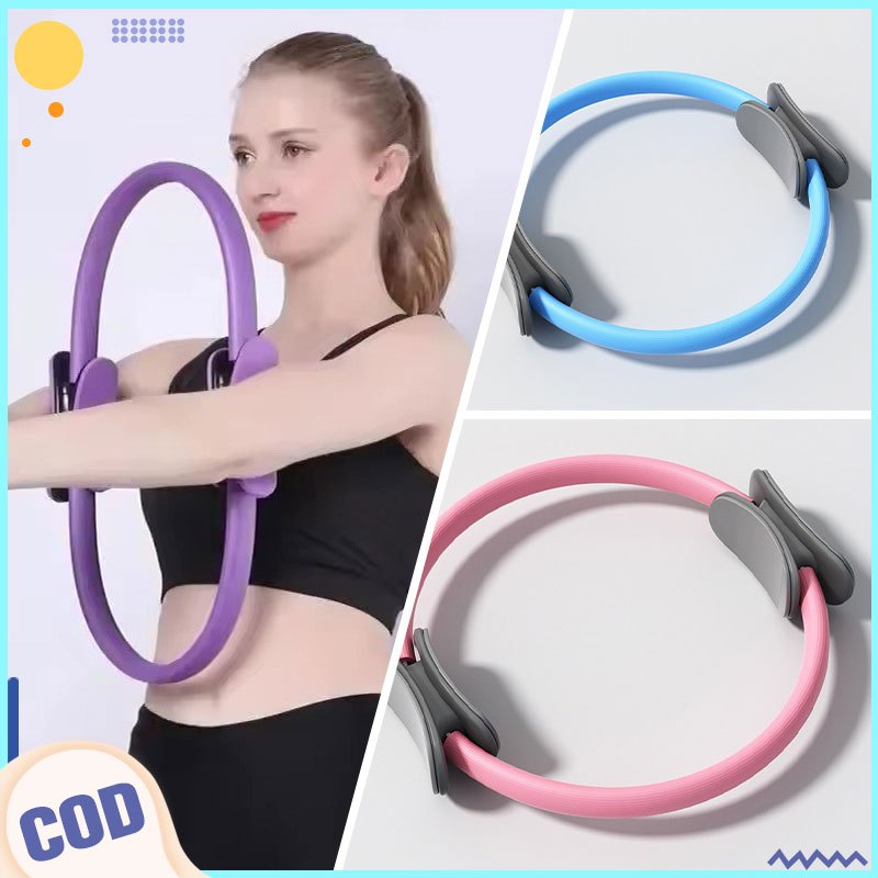 Strengthened by 50 pounds Pilates Yoga Ring Leg Exercise Ring Arm Leg ...