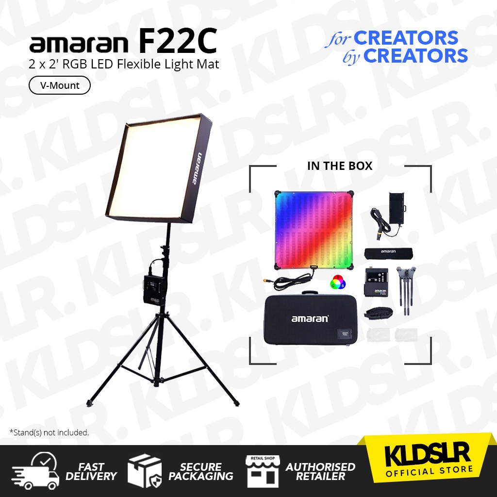Aputure Amaran F21c / F22c / F22x Bi-Color / RGBWW LED Flexible Mat ...
