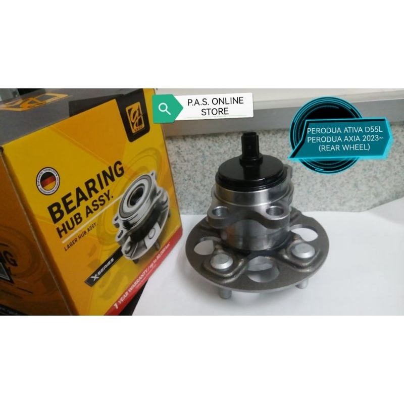 GAIDO X-SERIES REAR WHEEL HUB BEARING PERODUA ATIVA/AXIA 2023~ | Shopee ...