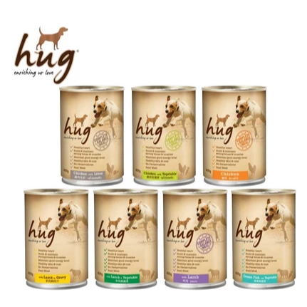 Hug Dog Canned Food -400g Dog Wet Food (Chicken/ Chicken Liver/Chicken ...
