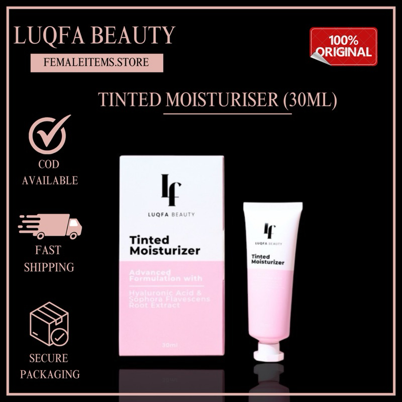 TINTED MOISTURIZER BY LUQFA BEAUTY(30ML) | Shopee Malaysia