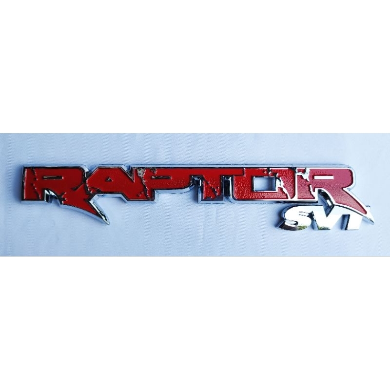Ranger Raptor Rear Badge Bonnet Emblem Trunk Logo Ford SVT Wildtrak ...