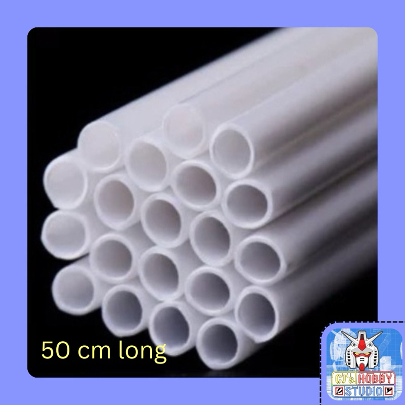 50cm ABS Hollow Round Pla tube (2mm,3mm,4mm,5mm,6mm) | Shopee Malaysia