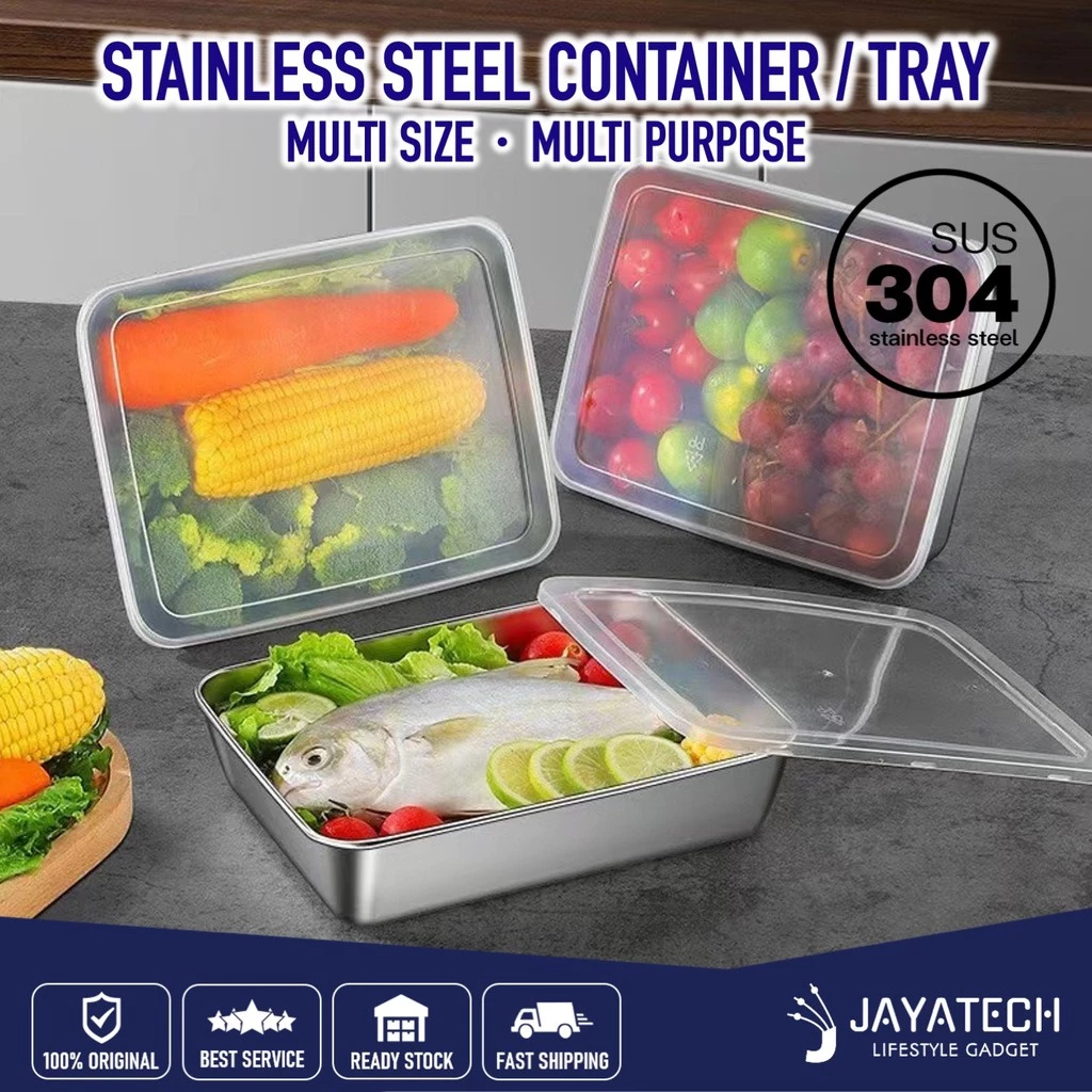 STAINLESS STEEL CONTAINER FOOD STORAGE CONTAINER FOOD STORAGE BOX FOOD ...