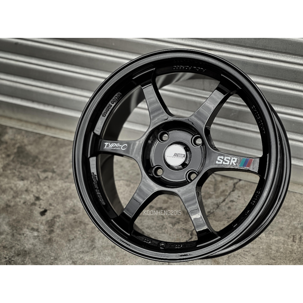 New Car Sport Rim FLOW FORMING Thailand SSR TYPE-C Wheels - 17x8J 4x114 ...