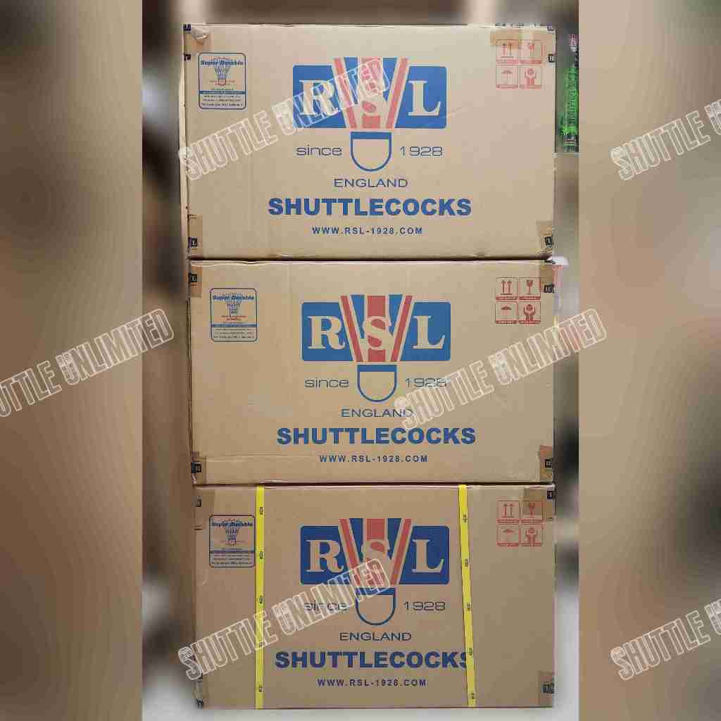 RSL Supreme/Classic/G2 | RCL Black Silver/Black Gold Shuttlecock ...