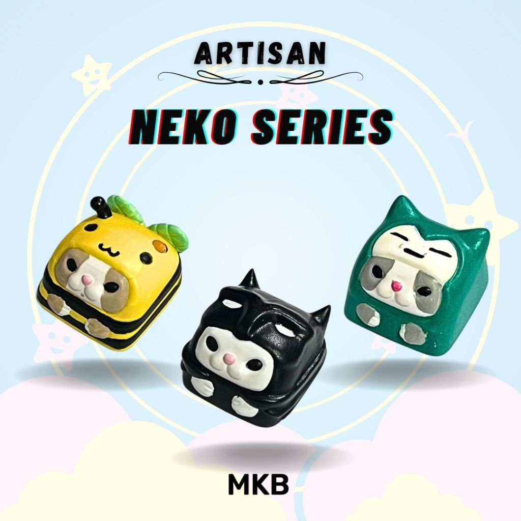 Artisan Hiko Studio Neko Series Keycap for Mechanical Keyboard ...