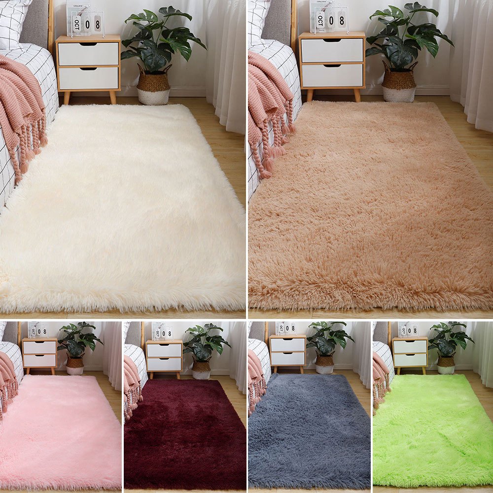 Karpet Bulu Lembut Fluffy Carpet Soft Shaggy Rugs | Shopee Malaysia