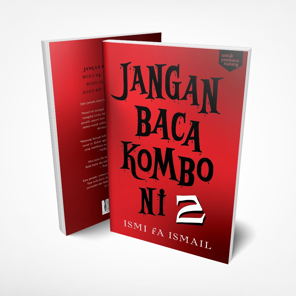 Buku Fixi Novel Jangan Baca Kombo Ni 2 Ismi Fa Ismail | Shopee Malaysia