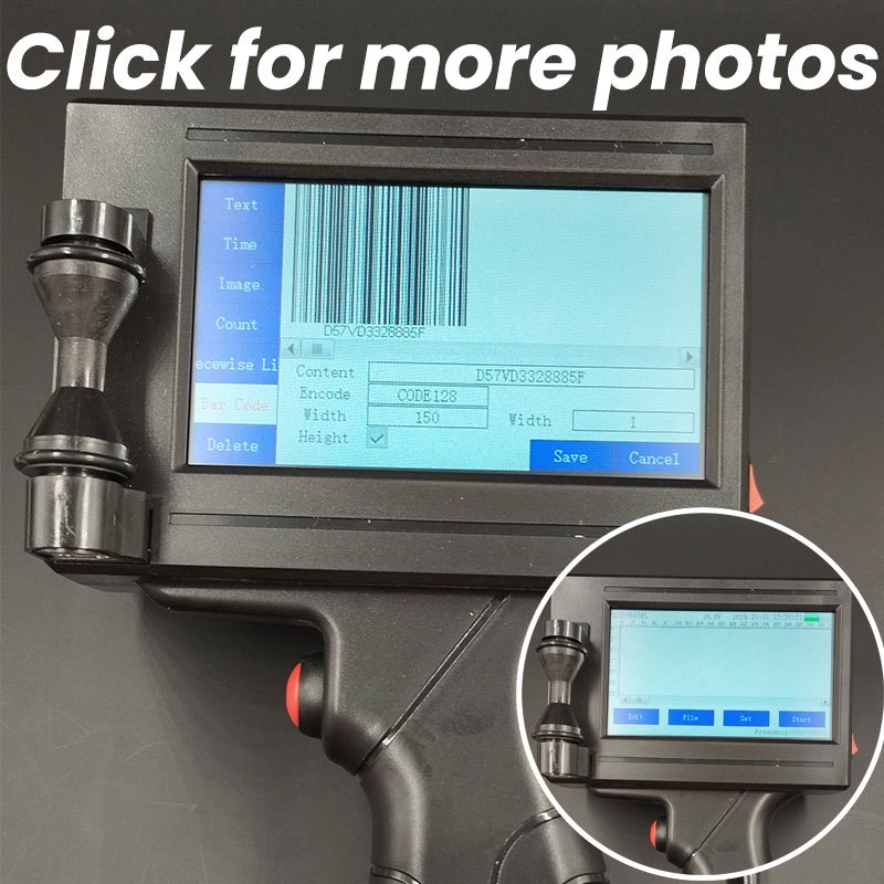 handheld printer barcode printer expiry date printer inkjet | Shopee ...