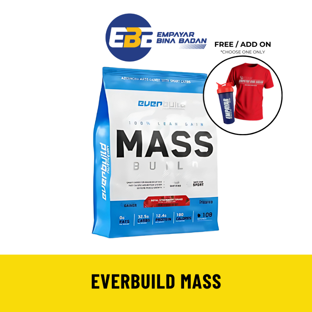 Everbuild Nutrition Mass Build 12lbs | Shopee Malaysia