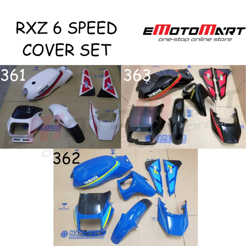 YAMAHA RXZ 6 SPEED #STICKER TANAM BODY COVER SET WITH TANK [ 3 ] # ...