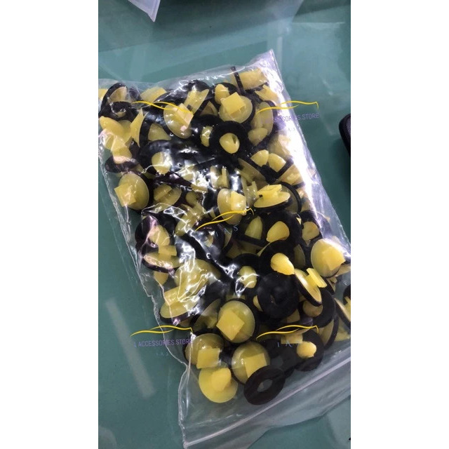 100pcs Perodua Myvi Bezza Axia Side Skirt Fender Clip | Shopee Malaysia