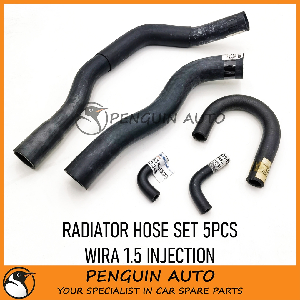 PROTON WIRA 1.5 INJECTION RADIATOR WATER HOSE 1SET | Shopee Malaysia