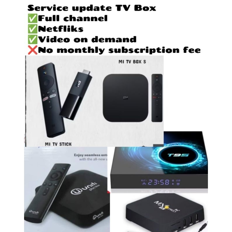 Servis Update Naiktaraf TV Box | Shopee Malaysia