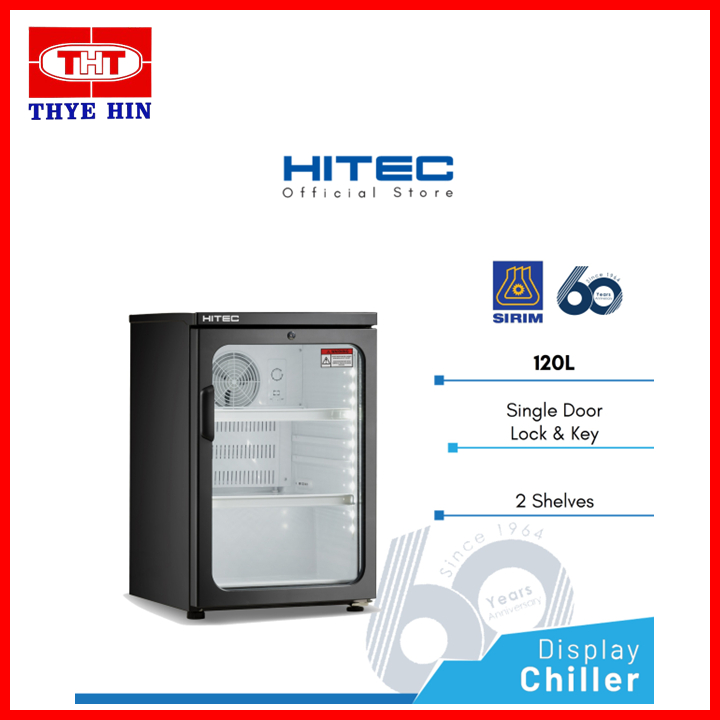 HITEC Display Chiller Mini 120L HTC-125 Lock & Key | Shopee Malaysia