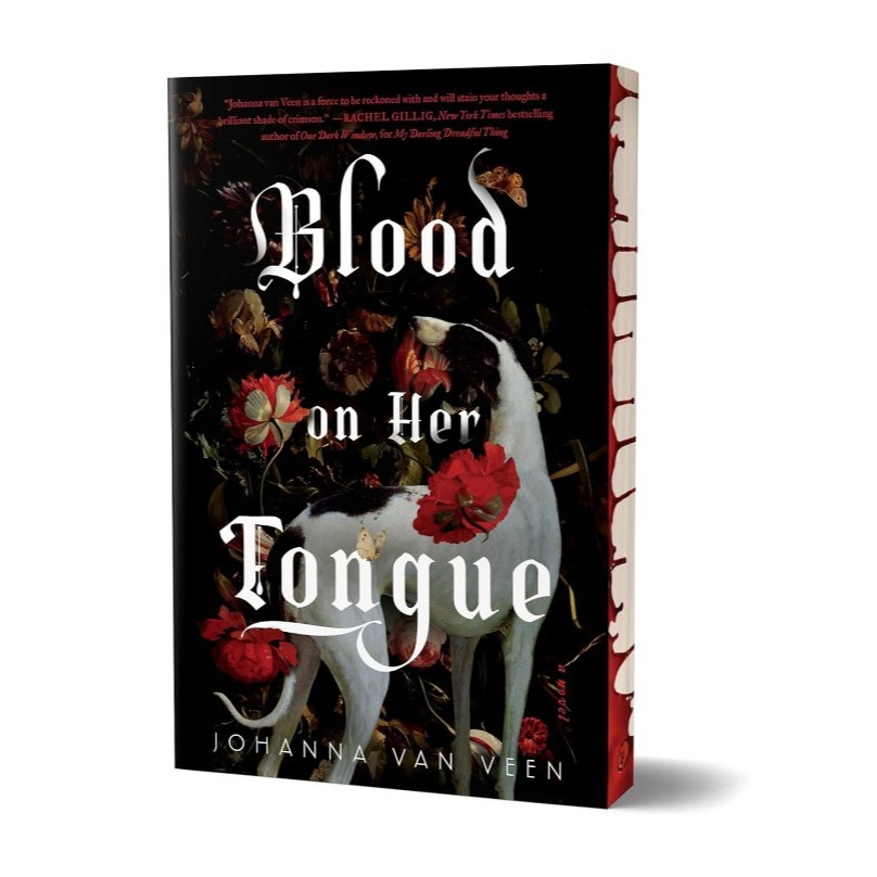 Blood on Her Tongue by Johanna Van Veen (My Darling