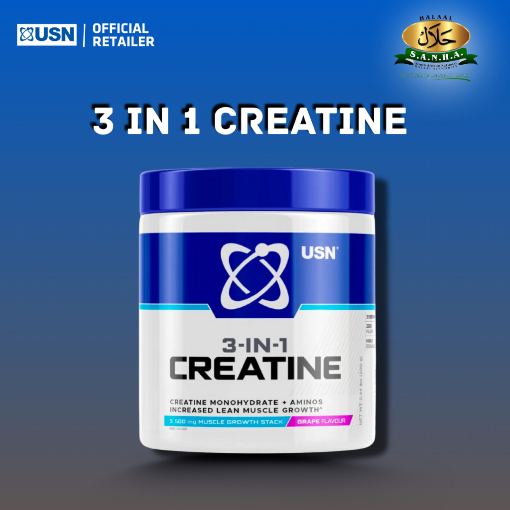 3-in-1 Creatine Monohydrate & Aminos | Shopee Malaysia