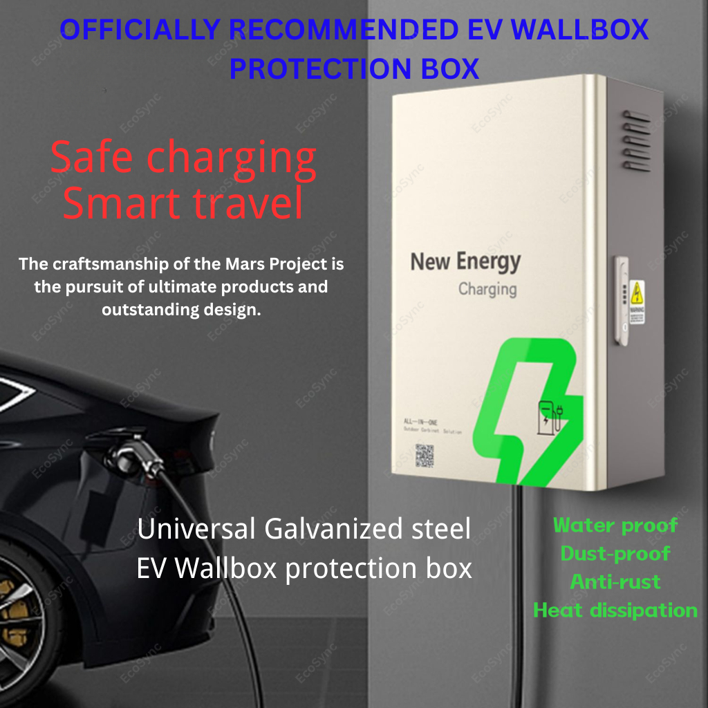 🧊Galvanized Iron Coating EV Charger Wallbox Charging Pile Protective ...