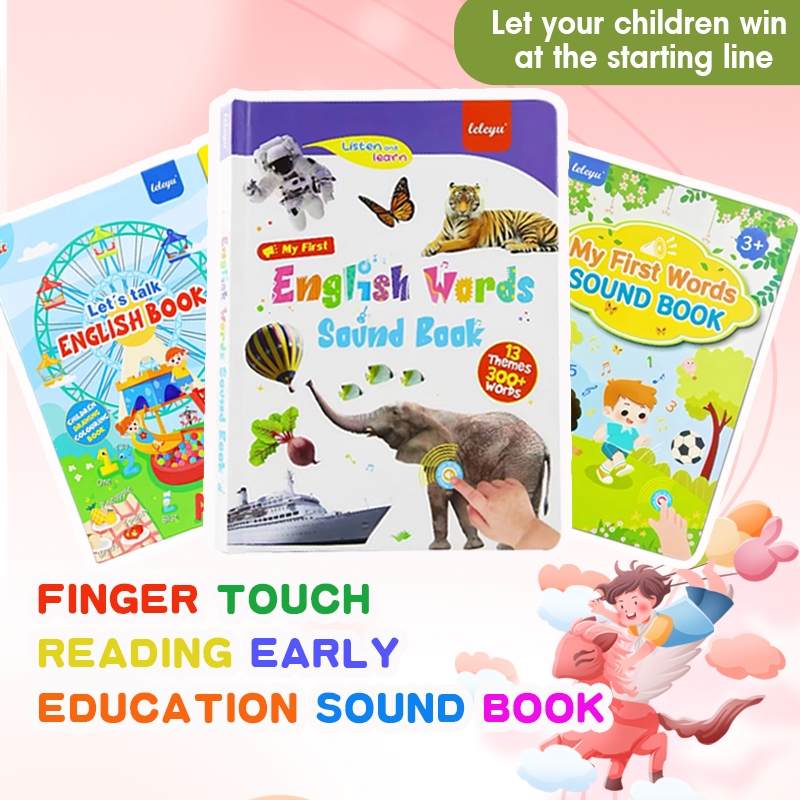 🔥Children's Day🔥 Kids English Learning Set Buku Audio Interaktif 2-12 ...