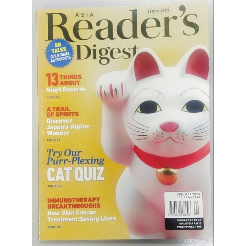Reader's Digest (Asia), February/March 2025 | Shopee Malaysia