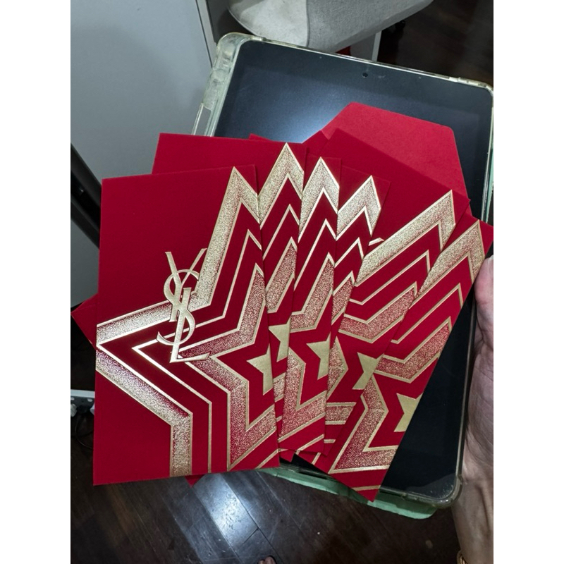 YSL Beauty Angpao Sampul Duit Raya (6 pcs) | Shopee Malaysia