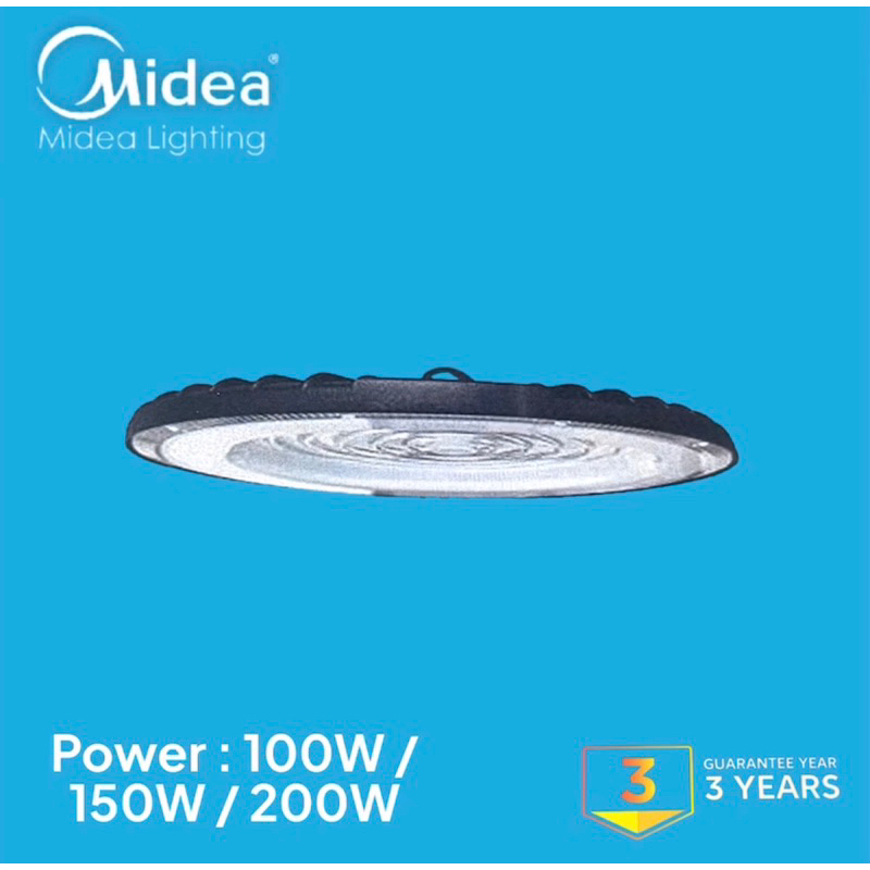 Midea LED Ufo Highbay MDL-EHB100W/150W/200W65-03 6500K | Shopee Malaysia