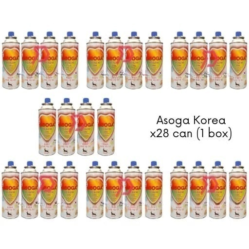Asoga Korea Liquefied Butane Gas Cartridge Bottle Torch Tin Gas ...